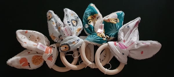 Anneau dentition lapin